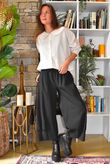 Bennie Quirky Barrel Pant Coffee Bean